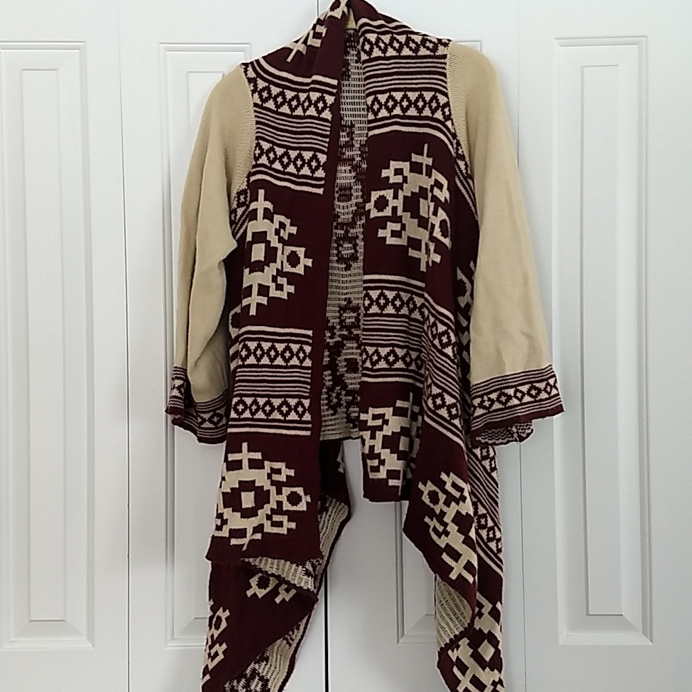 Patterned sweater